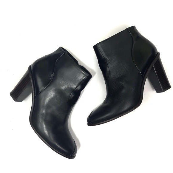 Tibi Shoes - Tibi “Naomi” Leather Booties Black 38.5 (US 8)